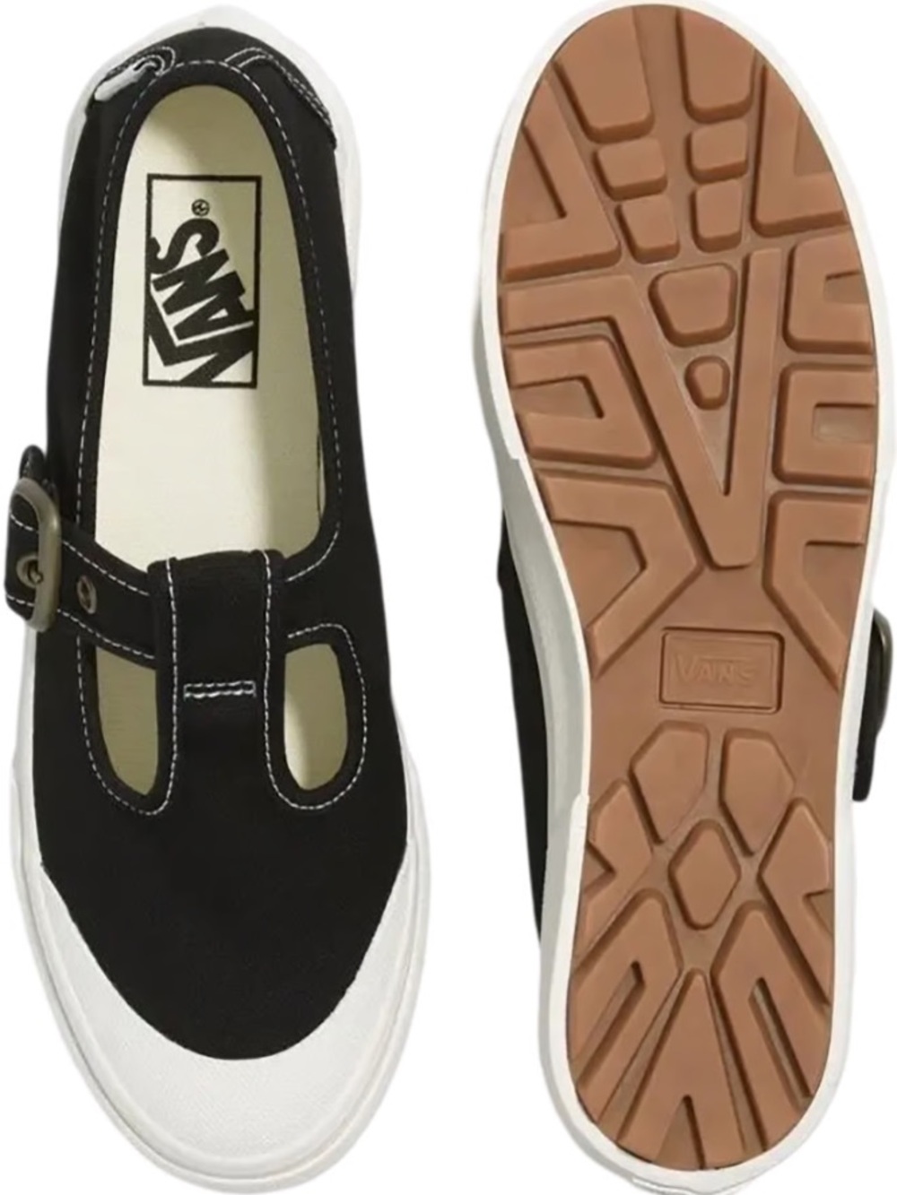 Vans 93 Mary Jane Style Buckle Shoes